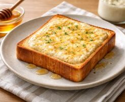 DayDay(デイデイ)のレシピ・レアチーズケーキ風トースト