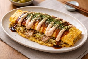 ノンストップのレシピ・七五三掛（しめ）のとん平焼き