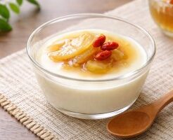 食卓のひみつのレシピ・中華風豆乳プリン