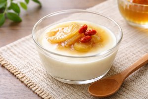 食卓のひみつのレシピ・中華風豆乳プリン