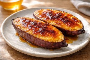 サタプラのレシピ・丸ごとさつまいものブリュレ風