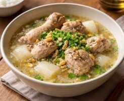 滝沢カレン＆和田明日香のフィーリンきっちんのレシピ・切り餅サムゲタン