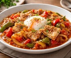 あさイチのレシピ・南仏野菜ソース 豚肉のソテー煮