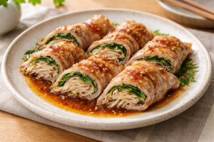 平野レミの早わざレシピのレシピ・時短簡単うまさ満タンはさみ焼き