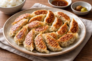 キューピー3分クッキングのレシピ・焼き餃子