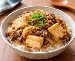 櫻井・有吉THE夜会のレシピ・豆腐めし