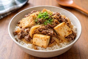 櫻井・有吉THE夜会のレシピ・豆腐めし