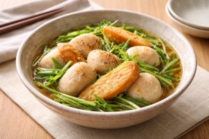 DAIGOも台所のレシピ・里芋とさつまあげのはりはり