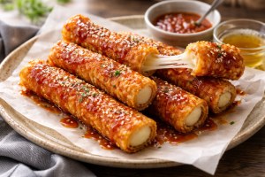 櫻井・有吉THE夜会のレシピ・韓国風のびるチーズスティック