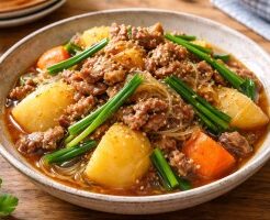 食卓のひみつのレシピ・韓国風肉じゃが