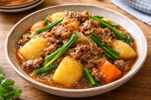 食卓のひみつのレシピ・韓国風肉じゃが