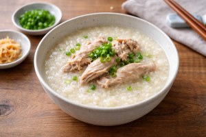 きょうの料理のレシピ・鶏がゆ