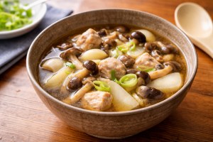 きょうの料理のレシピ・鶏きのこ汁