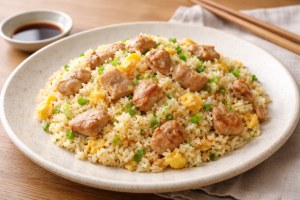 あさイチのレシピ・鶏肩肉のチャーハン
