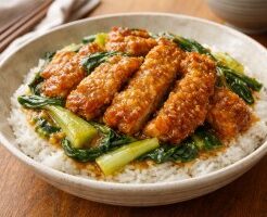 きょうの料理のレシピ・お手軽排骨飯（パイコーハン）