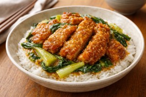 きょうの料理のレシピ・お手軽排骨飯（パイコーハン）