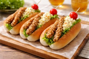 青空レストランのレシピ・ごぼうドッグ