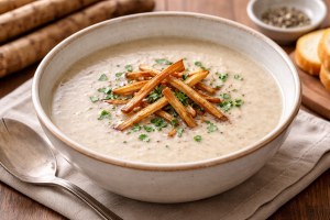 青空レストランのレシピ・ごぼうポタージュ
