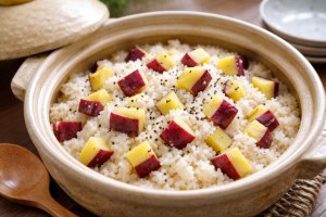 和田明日香とゆる宅飲みのレシピ・さつまいもごはん