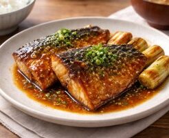 きょうの料理のレシピ・さばみそ照り焼き