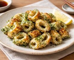 ミキティダイニングのレシピ・ちくわの磯辺焼き
