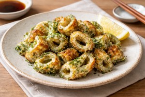 ミキティダイニングのレシピ・ちくわの磯辺焼き