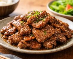 ウワサのお客さまのレシピ・つけだれ肉
