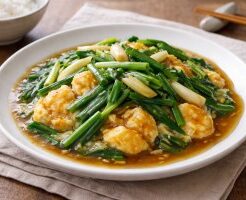 きょうの料理のレシピ・ふわふわにらたま