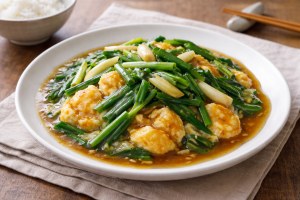 きょうの料理のレシピ・ふわふわにらたま