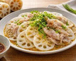 相葉マナブのレシピ・れんこんしゃぶしゃぶ