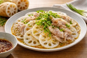 相葉マナブのレシピ・れんこんしゃぶしゃぶ