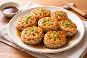 きょうの料理ビギナーズのレシピ・れんこんのはさみ焼き