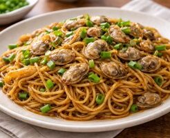 ぽかぽかのレシピ・アサリ焼きそば