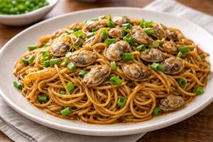 ぽかぽかのレシピ・アサリ焼きそば