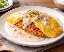 ミキティダイニングのレシピ・オムライス