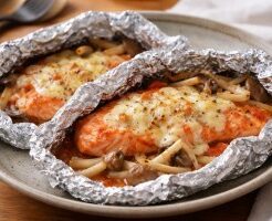 トリセツショーのレシピ・サケのホイル焼き