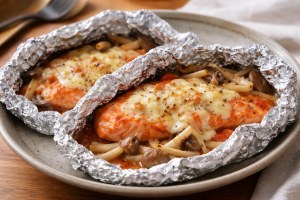 トリセツショーのレシピ・サケのホイル焼き