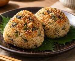 優香のサンデークッキングのレシピ・サンマの焼きおにぎり