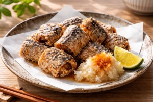 ノンストップのレシピ・サンマの竜田揚げ