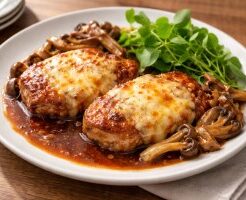 きょうの料理のレシピ・デミグラス風チーズポークステーキ
