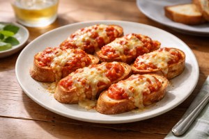 あさイチのレシピ・トマトソースとチーズのバゲット