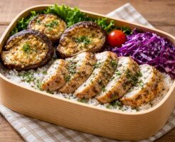 キューピー３分クッキングのレシピ・ハーブチキン弁当