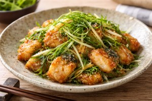 どさんこワイド179のレシピ・ホッケの揚げ焼き香味和え