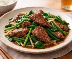 ミキティダイニングのレシピ・レバニラ炒め