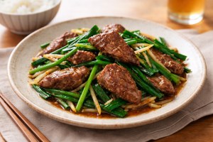 ミキティダイニングのレシピ・レバニラ炒め