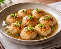 優香のサンデークッキングのレシピ・レンコン饅頭