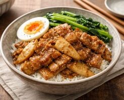 食卓のひみつのレシピ・台湾風肉丼