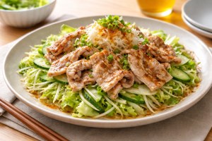 沸騰ワード10のレシピ・夏の豚しゃぶ焼き