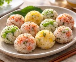 なないろ日和！のレシピ・小にぎり