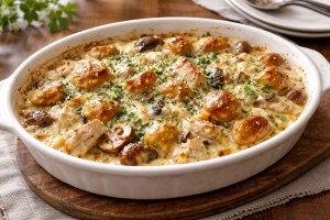 キューピー３分クッキングのレシピ・栗とゴルゴンゾーラのグラタン